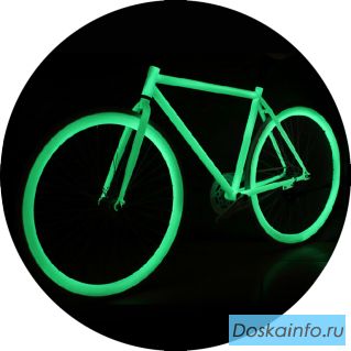 Светящаяся краска AcmeLight для велосипеда 