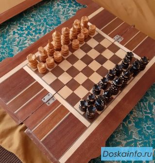 Шахматы деревянные подарочные СССР №283
