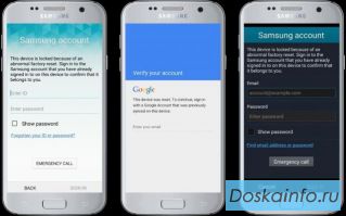 Разблокировка Google account - отвязка пароля - Samsung FRP unlock