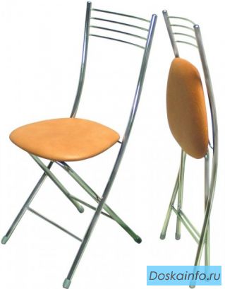 Складные и другие модели стульев.