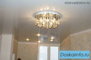 Натяжные потолки 