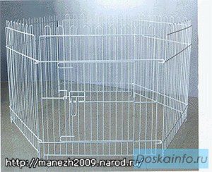 Манежи  для щенков, собак, вольеры для щенка, собаки