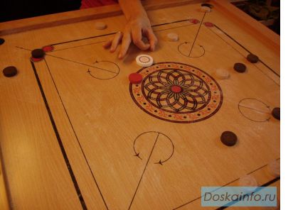 Настольная игра Карром (Carrom) 82х82 см