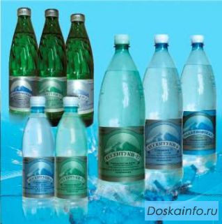 Минеральная вода оптом с доставкой по России.