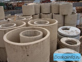 Колодезные бетонные кольца от производителя