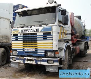 Автобетоносмеситель scania