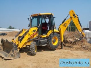 Услуги:Экскаватор-погрузчик JCB 3 CX