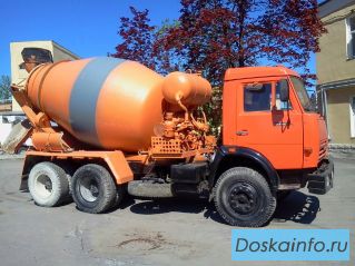 Автобетоносмеситель камаз 