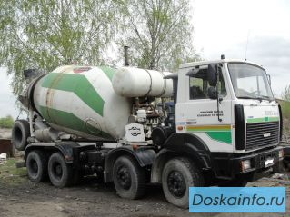 Автобетоносмеситель маз