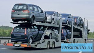 Перевозка автомобилей из Москвы и С-Петербурга в Урал.ФО и Сиб.ФО.