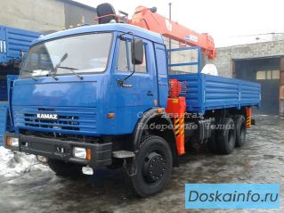 КамАЗ 53228 сполноприводный с кму 