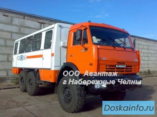 КамАЗ 4208 вахтовый автобус, без пробега, 2013 г.