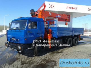 КамАЗ 53215, вылет стрелы 18,7 метров