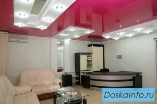 Натяжные потолки. Гарантия на работу 1 год.