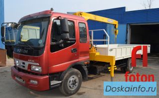 Foton Auman BJ 1093 с КМУ