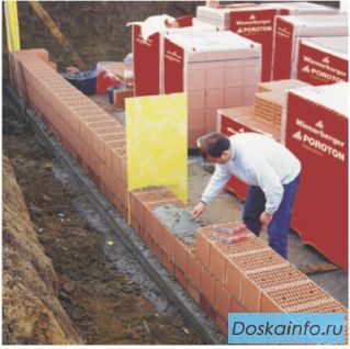 Теплоизоляционные растворы для кладки блоков