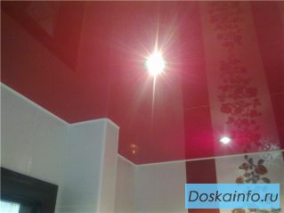 Натяжные потолки  -20% 