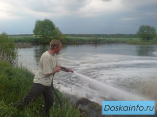 Очистка сточных вод, водоемов