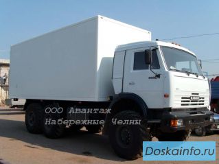 КамАЗ 43118  вездеход-изотермический фургон