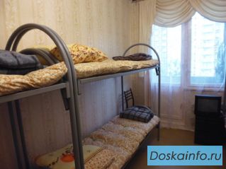 Койко место в 4-х минутах пешком от м.Нахимовский проспект