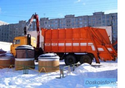 Мусоровоз 6865-15 для заглубленных  контейнеров.