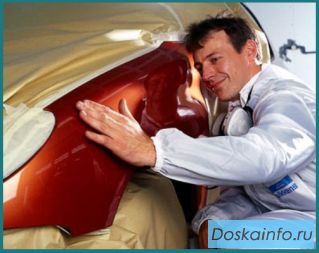 Локальная покраска авто. Ремонт за 4 часа. Подарок