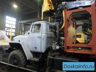 Сортиментовоз Урал 2013 г.в. без  пробега с манипулятором Омтл-97