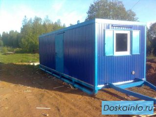 Производство блок контейнеров, вагон домов, металлических бытовок