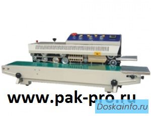 Конвейерный запайщик FRBM-810I (печать сухими чернилами)