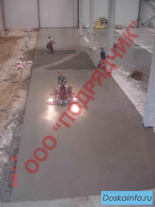 Устройство бетонных полов Иваново