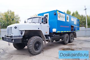 Лаборатория геофизических исследований на базе Урал-4320