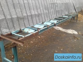 Транспортер роликовый (рольганг) ТРПС 90х500х7,0  2011 г.в. (Б/У)