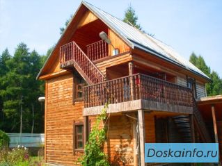 Сдам коттедж посуточно на берегу реки Бердь