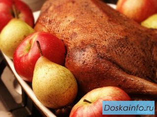 Самое вкусное мясо гуся