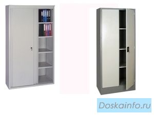 Металлические шкафы.