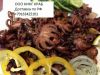Морепродукты мидии,креветки,осьминог,сибас,черная треска,форель