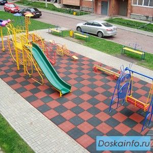 Резиновая плитка