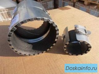 Муфта противопожарная ОГРАКС ПМ. Производство огнезащитных манжет