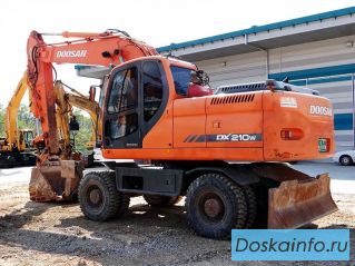 Экскаватор Doosan DX210W-V 2011