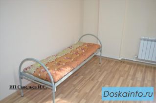 Металлические кровати армейского типа 