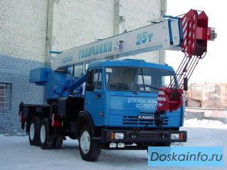 Заказ и аренда манипулятора, авто-крана, камаза, самосвала 99-25-02