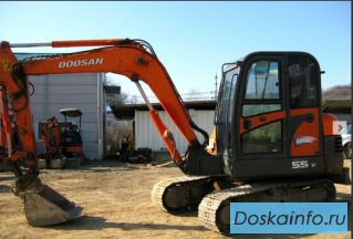 Мини-экскаватор  Doosan S55-VGP