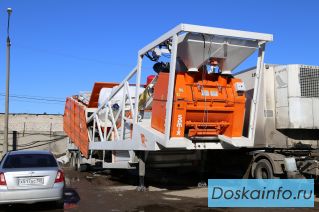 Бетонный завод из наличия Semix-60 Capitan.