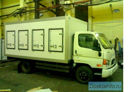 Установка фургонов. Установка фургонов на ГАЗель.