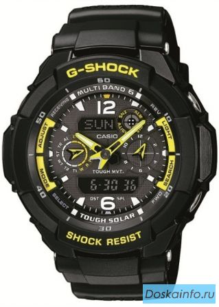Популярные, модные и неубиваемые часы Casio G-Shock смотрите каталог товара