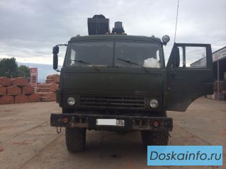 Камаз 43118 (веэдеход)с кран манипуляторной установкой