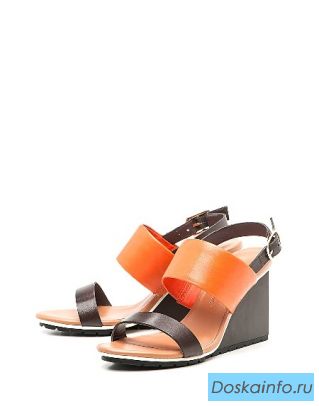 Босоножки United nude коричневые, оранжевые NEW