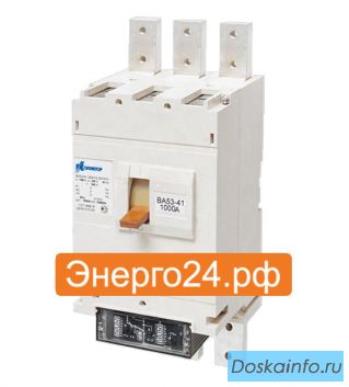 Автоматические выключатели серии ВА5541, ВА5341