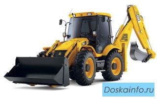 Аренда экскаватора погрузчика                       JCB