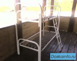 Продаю новую, двухъярусную, металлическую кровать